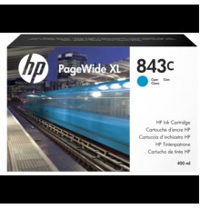 Картридж HP 843C с голубыми чернилами 400 мл для PageWide XL 5000/4x000                                                                                                                                                                                   