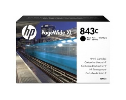 Картридж HP 843C с черными чернилами 400 мл для PageWide XL 5000/4x000