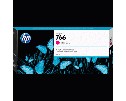 Картридж HP 766 для HP DesignJet XL 3600 MFP, 300 мл, пурпурный