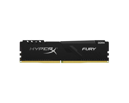 Память оперативная Kingston 16GB 2666MHz DDR4 CL16 DIMM HyperX FURY Black