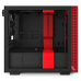 Корпус NZXT CA-H210I-BR H210i Mini ITX Black/Red Chassis with Smart Device 2, 2x120mm Aer F Case Fans, 1xLED Strip