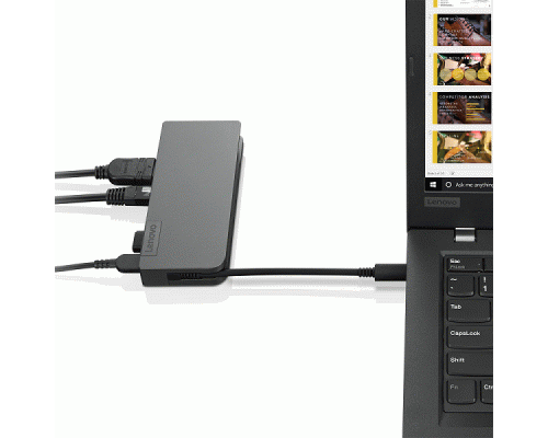 Порт-репликатор Lenovo Powered USB-C Travel Hub