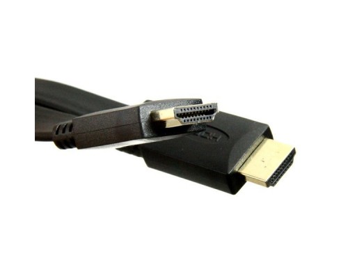 Кабель HDMI 19M/M,плоский, ver. 2.0, 4K@60 Hz 3m VCOM CG522F-3M