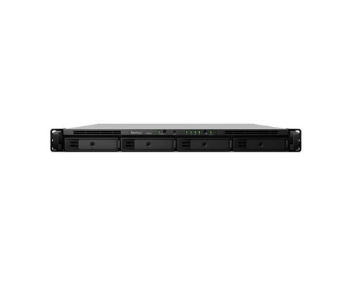 СХД стоечное исполнение 4BAY 1U NO HDD RS820RP+ SYNOLOGY