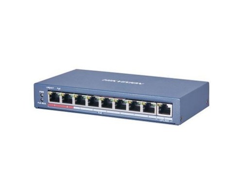 Коммутатор 9PORT 100M 8POE DS-3E0109P-E(C) HIKVISION