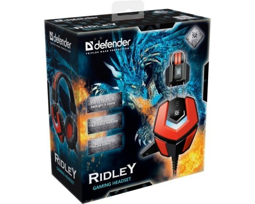 Гарнитура GAMING RIDLEY 64542 DEFENDER