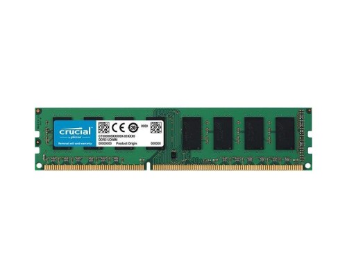 Модуль памяти 16GB Crucial DDR3L 1600 DIMM CT204864BD160B Non-ECC, CL11, 1.35V, RTL (771902)
