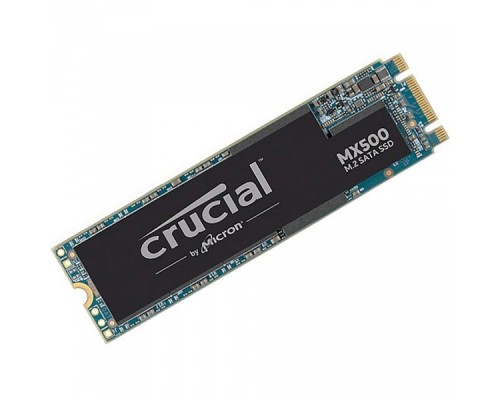 Накопитель SSD M.2 2280 250GB Crucial MX500 Client  CT250MX500SSD4 SATA 6Gb/s, 560/510, IOPS 95/90K, MTBF 1.8M, 3D TLC, 100TBW, RTL