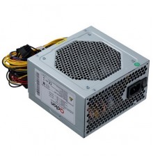 Блоки питания Qdion QD-500PNR 80+ ATX QD-500PNR, 450W 80+ real, 12cm fan, 24+4pin, CPU4+4,PCI-E 6+2 pin,5*sata,3*molex,1*fdd pin, input 230V,I/O switch, without  power cord                                                                              