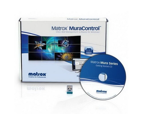 Программное обеспечение для управления видеостенами с высокой производительностью Matrox MURA-CTRLWF for Windows