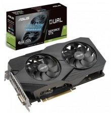 Видеокарта ASUS DUAL-GTX1660S-O6G-EVO // GTX1660S,DVI,HDMI,DP,6G,D6 ; 90YV0DS3-M0NA00                                                                                                                                                                     