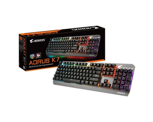 Клавиатура AORUS K7, USB KB/RU RED SW, RTL