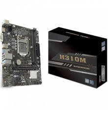 Материнская плата H310MHP, Socket 1151, Intel®H310, 2xDDR4-2666, D-SUB+HDMI, 1xPCI-Ex16, 2xPCI-Ex1, 4xSATA3, 8 Ch Audio, GLan, (4+2)xUSB2.0, (2+2)xUSB3.1, 2xPS/2, mATX, RTL                                                                              