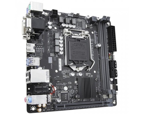 Материнская плата GIGABYTE H310N 2.0, Socket 1151, Intel®H310, 2xDDR4-2666, D-SUB+DVI-D+HDMI, 1xPCI-Ex16, 4xSATA3, 1xM.2, 8 Ch Audio, GLan, (2+2)xUSB2.0, (2+2)xUSB3.0, 2xPS/2, Mini-ITX, OEM