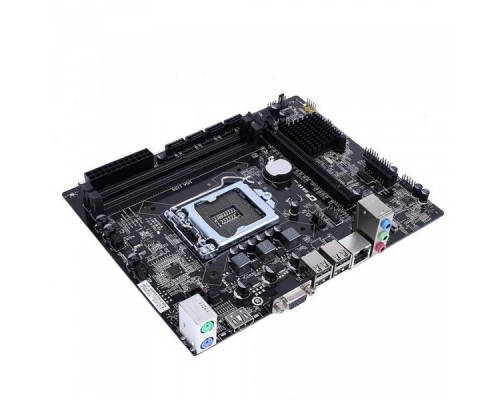 Материнская плата H61U PLUS V27, Socket 1155, Intel®H61, 2xDDR3-1600, D-SUB+HDMI, 1xPCI-Ex16, 1xPCI-Ex1, 4xSATA2, 6 Ch Audio, GLan, (4+4)xUSB2.0, 2xPS/2, mATX, RTL