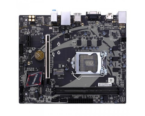 Материнская плата BATTLE-AX H310M-M.2 V21, Socket 1151, Intel®H310, 2xDDR4-2666, D-SUB+HDMI, 1xPCI-Ex16, 1xPCI-Ex1, 4xSATA3, 1xM.2, 8 Ch Audio, GLan, (4+2)xUSB2.0, (2+2)xUSB3.0, 1xPS/2, mATX, RTL