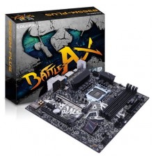 Материнская плата BATTLE-AX B365M-PLUS V20, Socket 1151, Intel®B365, 4xDDR4-2666, DVI+HDMI, 2xPCI-Ex16, 1xPCI-Ex1, 6xSATA3, 3xM.2, 8 Ch Audio, GLan, (2+4)xUSB2.0, (3+2)xUSB3.0, 1xUSB3.1 Type-C™, 1xPS/2, mATX, RTL                                      