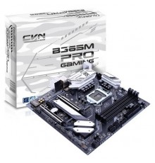 Материнская плата CVN B365M GAMING PRO V20, Socket 1151, Intel®B365, 4xDDR4-2666, DVI-D+HDMI, 2xPCI-Ex16, 1xPCI-Ex1, 6xSATA3, 2xM.2, 8Ch Audio, 1xGLan, (2+4)xUSB2.0, (3+2)xUSB3.1, 1xUSB3.1 Type-C™, 1xPS/2, mATX, RTL,                                  