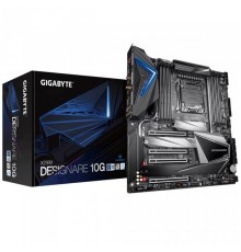 Материнская плата GIGABYTE X299X DESIGNARE 10G, Socket 2066, Intel®X299, 8xDDR4-2933, 4xPCI-Ex16, 2xDP(In), 8xSATA3 (RAID 0/1/5/10), 3xM.2, 8 Ch Audio, 2x10GbLan, Wi-Fi, (0+2)xUSB2.0, (4+4)xUSB3.2, (2+1)xUSB3.2 Type-C™, ATX, RTL                      