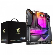 Материнская плата X299X AORUS XTREME WATERFORCE, Socket 2066, Intel®X299, 8xDDR4-2933, 3xPCI-Ex16, 2xDP(In), 8xSATA3,(RAID 0/1/5/10) 2xM.2, 8 Ch Audio, 1xGLan, 1x10GbLan, Wi-Fi, (2+6)xUSB2.0, (4+4)xUSB3.2, (2+2)xUSB3.2 Type-C™, ATX, RTL              