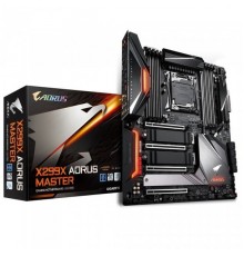 Материнская плата X299X AORUS MASTER, Socket 2066, Intel®X299, 8xDDR4-2933, 4xPCI-Ex16, 8xSATA3,(RAID 0/1/5/10) 3xM.2, 8 Ch Audio, 1xGLan, 1x5GbLan, Wi-Fi, (2+6)xUSB2.0, (7+4)xUSB3.2, (1+1)xUSB3.2 Type-C™, ATX, RTL                                    