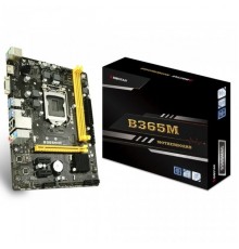 Материнская плата B365MHC, Socket 1151, Intel®B365, 2xDDR4-2666, D-SUB+HDMI, 1xPCI-Ex16, 2xPCI-Ex1, 4xSATA3, 1xM.2, 8 Ch Audio, GLan, (2+4)xUSB2.0, (4+2)xUSB3.1, 2xPS/2, mATX, RTL                                                                       