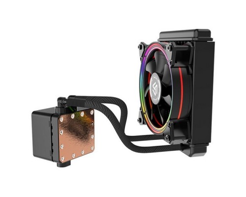 Охлаждение Alseye H120 Universal Platfrom PWM Single 5colors+ LED fan RTL