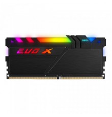 Память DDR4 8GB GeIL DDR4 2666 DIMM EVO X II Black RGB Gaming Memory GEXSB48GB2666C19SC Non-ECC, CL19, 1.2V, Heat Shield, XMP 2.0, ASUS AURA, Gigabyte Fusion, MSI Mystic Light, ASRock Polychrome, RTL                                                   