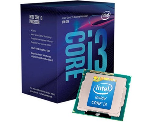 Процессор Intel CORE I3-9100 S1151 BOX 6M 3.6G BX80684I39100 S RCZV IN