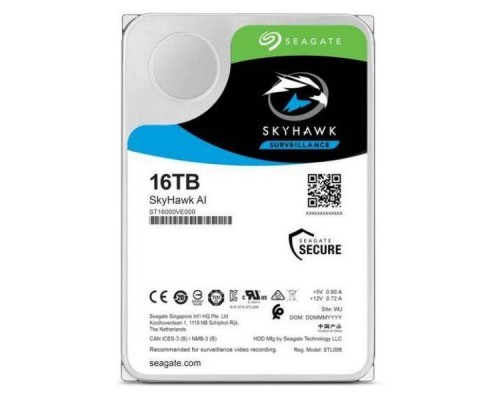 Жесткий диск SATA 16TB 7200RPM 6GB/S 256MB ST16000VE000 SEAGATE