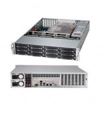 Серверный корпус SuperMicro CSE-826BE16-R920LPB 2U Rack, 12x3.5