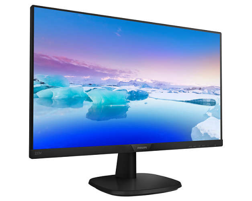 Монитор 21,5 Philips 223V7QDSB 1920x1080 IPS LED 16:9 5ms VGA DVI HDMI 10M:1 178/178 250cd Black (223V7QDSB/00)