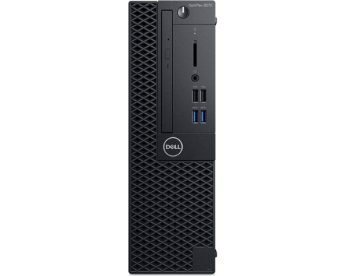 Неттоп Dell Optiplex 3070 SFF Core i3-9100 (3,6GHz) 8GB (1x8GB) DDR4 256GB SSD Intel UHD 630 TPM Linux 1 years NBD