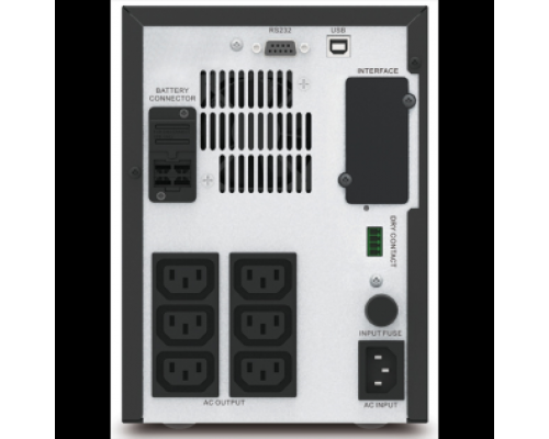 Источник бесперебойного питания APC Easy UPS SMV 750VA/525W, Line-Interactive, 220-240V 6xIEC C13, SNMP slot, USB, 2 y. war.