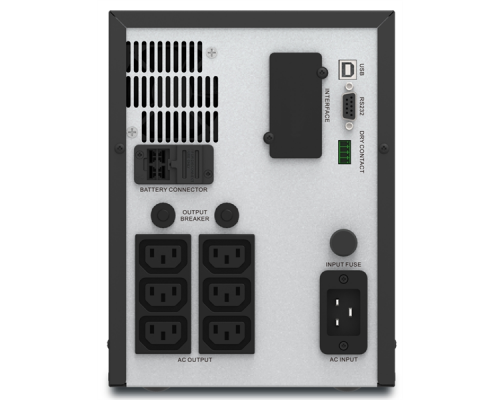 Источник бесперебойного питания APC Easy UPS SMV 3000VA/2100W, Line-Interactive, 220-240V 6xIEC C13, SNMP slot, USB, 2 y. war.