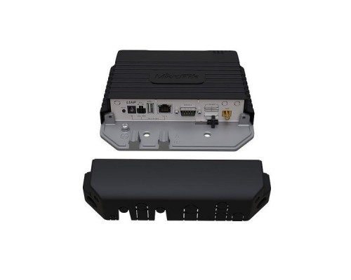 Маршрутизатор RBLtAP-2HnD&R11e-LTE6 LtAP LTE kit with dual core 880MHz CPU, 128MB RAM, 1 x Gigabit LAN, built-in High Power 2.4Ghz 802.11b/g/n Dual Chain wireless with integrated antenna, LTE CAT6 modem bands 1/2/3/5/7/8/12/17/20/25/26/38/39/40/41n,