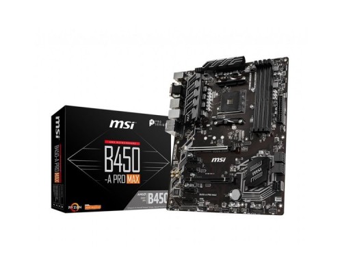 Материнская плата AMD B450 SAM4 ATX B450-A PRO MAX MSI