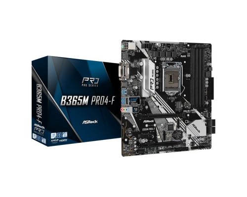 Материнская плата B365 S1151 MATX B365M PRO4-F ASROCK