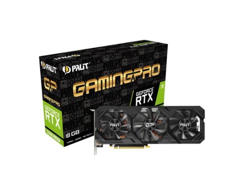 Видеокарта PALIT RTX2080SUPER GP 8G GDDR6 256bit 3-DP HDMI/NE6208S019P2-180T