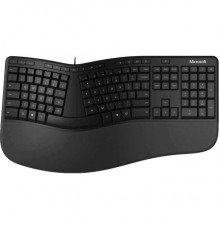 Клавиатура Microsoft Ergonomic for Business черный USB Multimedia Ergo (подставка для запястий)  (LXN-00011)                                                                                                                                              