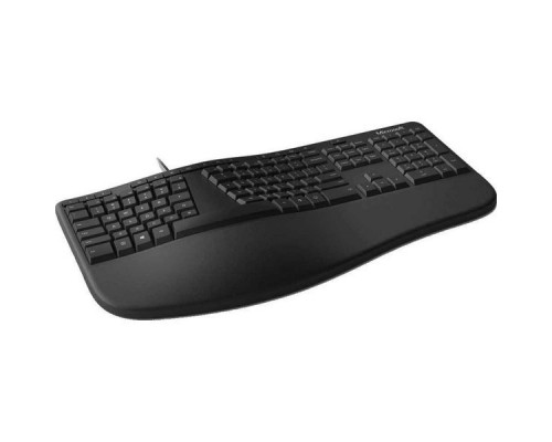 Клавиатура Microsoft Ergonomic for Business черный USB Multimedia Ergo (подставка для запястий)  (LXN-00011)