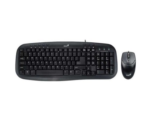 Комплект Genius Smart KM-200 (клавиатура + мышь), Black, USB