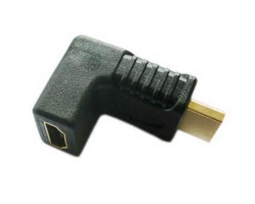 Переходник HDMI (F) в HDMI (M) Vcom CA320 Г-образный