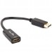 Кабель-переходник DP --> HDMI-F 4K@30Hz 0.2m , Telecom (TA801)