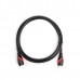 Кабель HDMI 19M/M ver. 2.0 black red, 1.5m VCOM CG525-R-1.5