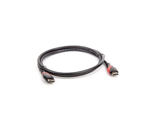 Кабель HDMI 19M/M ver. 2.0 black red, 1.5m VCOM CG525-R-1.5