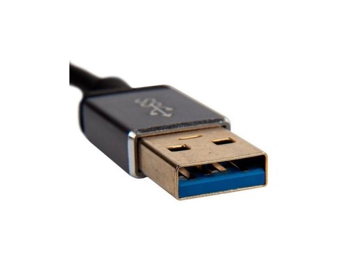 Кабель-переходник USB 3.0 (Am) -- LAN RJ-45 Ethernet 1000 Mbps, Aluminum Shell, VCOM DU312M