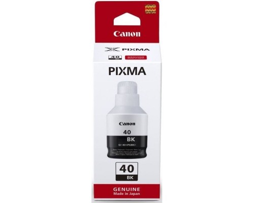 Картридж Canon GI-40 BK для GM2040/G5040/G6040. Чёрный. 6000 страниц.