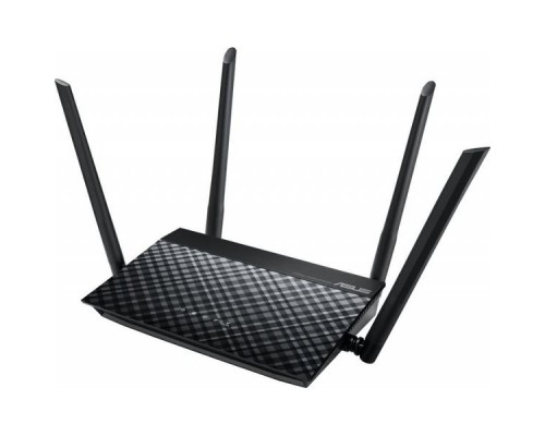 Маршрутизатор ASUS RT-N19  N600 1xWAN, 2xLAN, 802.11bgn, 600 Мбит/с, 4x ext Antenna