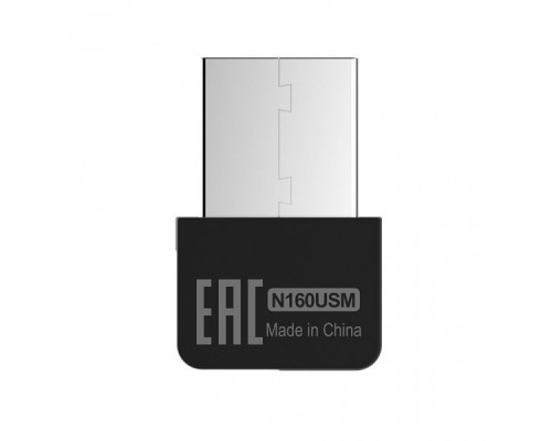 Адаптер беспроводной связи (Wi-Fi) N160USM  TOTOLINK 150Mbps Nano Wireless USB Adapter Drive-free installation